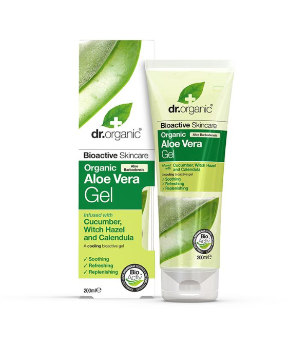 Dr Organic Aloe Vera Gel with Cucumber 200ml